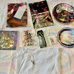 Fnaf themed birthday Party Supplies Set